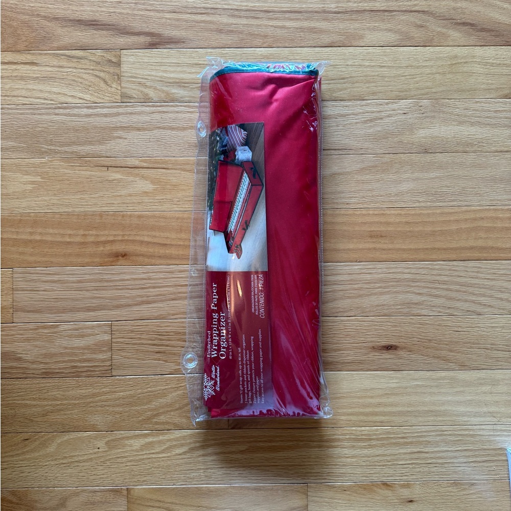 Red Holiday Storage Organizer